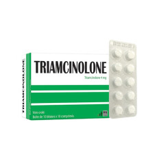 Triamcinolone 4mg comprimés