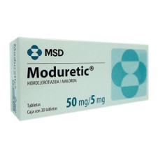 Moduretic 50+5mg comprimés