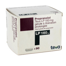 Propranolol SR 160mg capsules