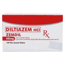 Diltiazem HCL - Chlorhydrate 60/120/180 mg comprimés