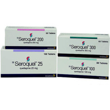 Seroquel 25/50/100/200/300 mg comprimés