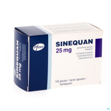 Sinequan 10/25/75 mg comprimés