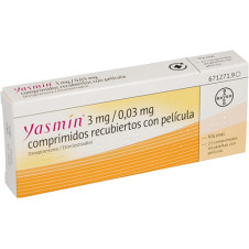Yasmin 0.03+3 mg comprimés