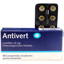 Antivert 25 mg comprimés