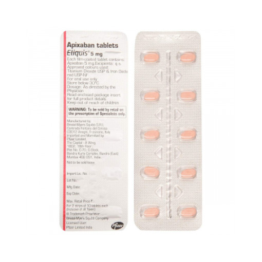 Eliquis 2.5/5 mg comprimés