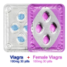 Pack ED He&She 6000 mg comprimés
