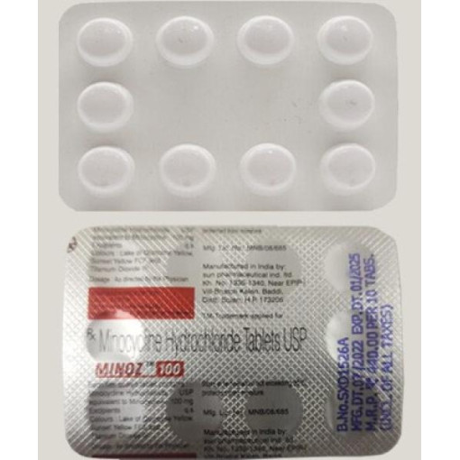 Minocin 50 mg comprimés