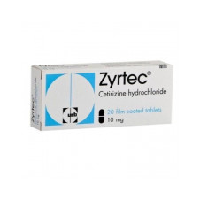 Zyrtec 10 mg comprimés